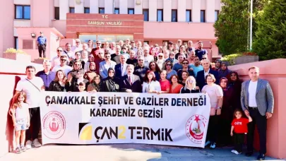 Çan2 Termik desteğiyle şehit aileleri ve gazilere Karadeniz gezisi