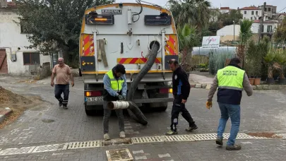 Yağmur öncesi önlem alındı