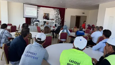 Belediye personeline İş Sağlığı ve Güvenliği Eğitimi