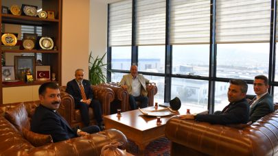 Üç İlçenin Kaymakamı ÇTSO’da Bir Araya Geldi