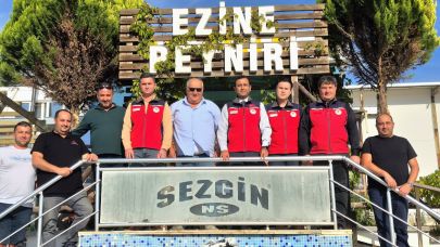 Ezine’de süt ürünleri tesisleri ve Ziraat Odası'na ziyaret