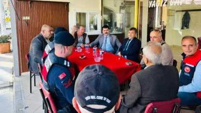 Ayvacık Kaymakamı Karali’den Gülpınar Köyüne Ziyaret