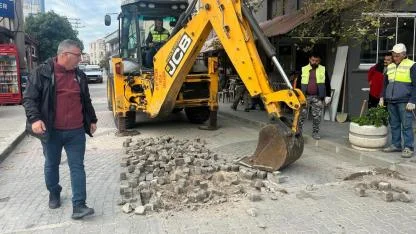 Ayvacık’ta Doğalgaz ve Üstyapı Çalışmaları Sürüyor