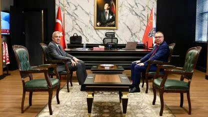 Başkan Arslan’dan Emniyet Müdürü Dağıstanlı’ya Ziyaret