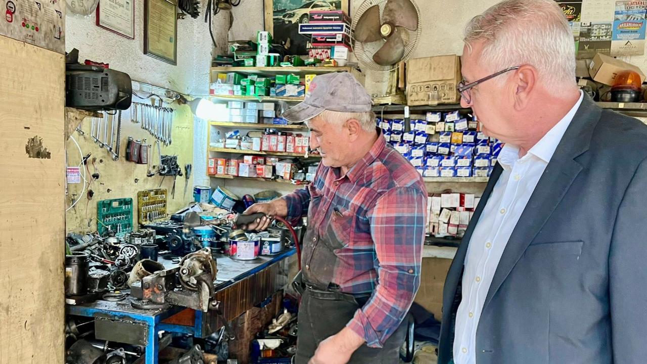 Başkan Atılgan eski sanayi esnafıyla buluştu