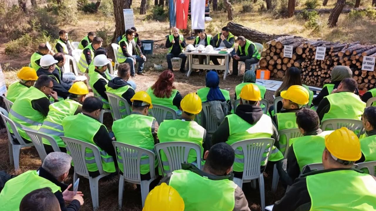 Bayramiç Orman İşletme Müdürlüğü’nde Dijital ve Güvenli Üretim Eğitimi