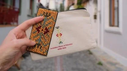 BIFED 2025’te Filistin’in yasaklı bitkileri nakışla anlatıldı