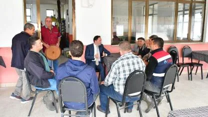 Biga Kaymakamı, Çeşmealtı Köyü’nde Vatandaşlarla Buluştu