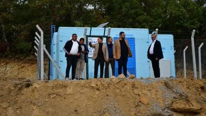 Biga’da Su Deposu ve Sıcak Asfalt Yol Çalışmaları Tamamlandı