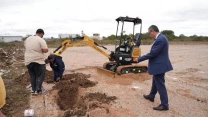 Biga'da yeni Bitki Üretim Serası’nın inşasına başlandı