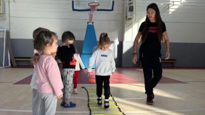 Bozcaada Belediyesi Kış Spor Okulu Başladı