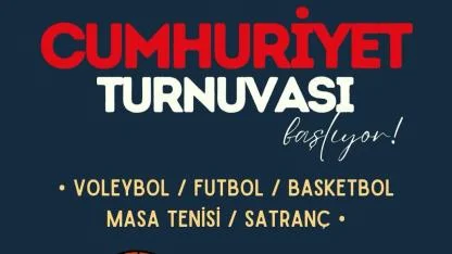 Bozcaada’da Cumhuriyet Turnuvası heyecanı başlıyor