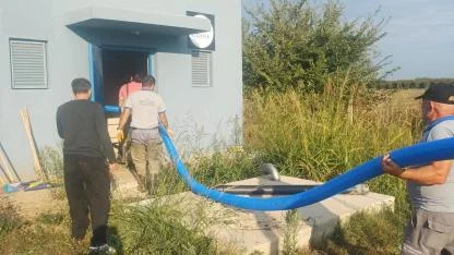 Bozcaada’da kış öncesi depo temizliği