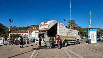 Bozcaada'da tam kapsamlı hijyen hareketi!