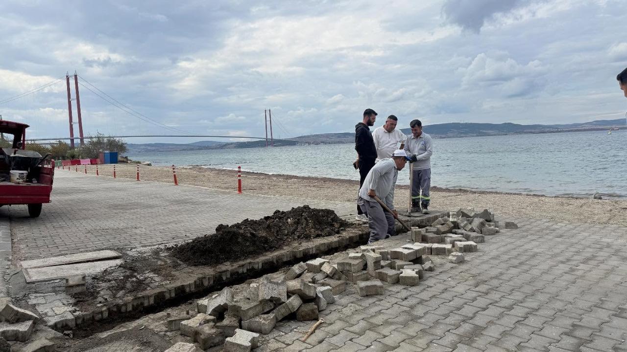 Cadde ve sokaklarda bakım çalışması