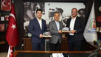 Çan Belediyesi'nden Küçükkuyu Belediyesi'ne araç desteği