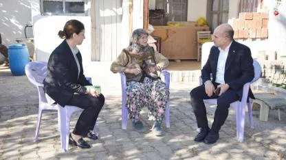 Çan Kaymakamı Nebioğlu’ndan Dünya Yaşlılar Günü ziyareti