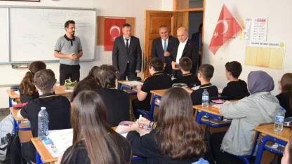 Çan Kaymakamı Nebioğlu’ndan Fen Lisesine Ziyaret