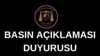 Çanakkale Barosu’ndan Ezine’de öldürülen kadın için dayanışma çağrısı
