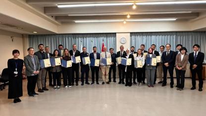 Çanakkale Belediyesi Afet Yönetimi için Japonya’daydı: JICA programı tamamlandı