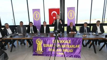Çanakkale Esnaf Birlikleri Lapseki'de Toplandı! Yerel Sorunlar ve Afet Bilinci Masaya Yatırıldı!