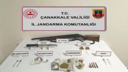 Çanakkale Jandarma’dan 2 ilçede uyuşturucu operasyonu!
