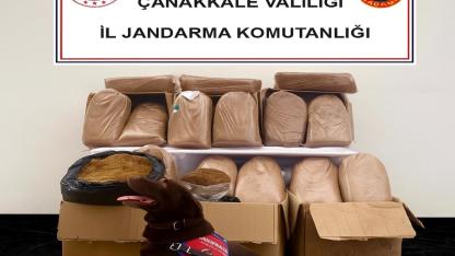Çanakkale ve Çan'da Kaçakçılık Operasyonu! İşte Ele Geçirilenler!