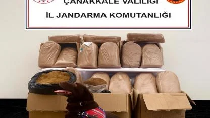 Çanakkale ve Çan'da Kaçakçılık Operasyonu! İşte Ele Geçirilenler!