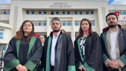 Çanakkale’de eşini öldüren sanığın davası başladı