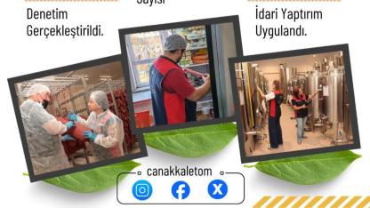 Çanakkale’de Gıda Denetimleri Aralıksız Sürüyor