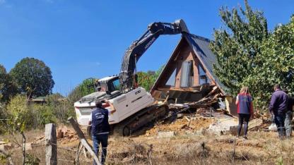 Çanakkale’de Kaçak Yapılaşmaya Karşı 16 Yıkım Gerçekleşti
