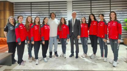 Çanakkale’de Ritmik Cimnastik Milli Takımı Ziyareti