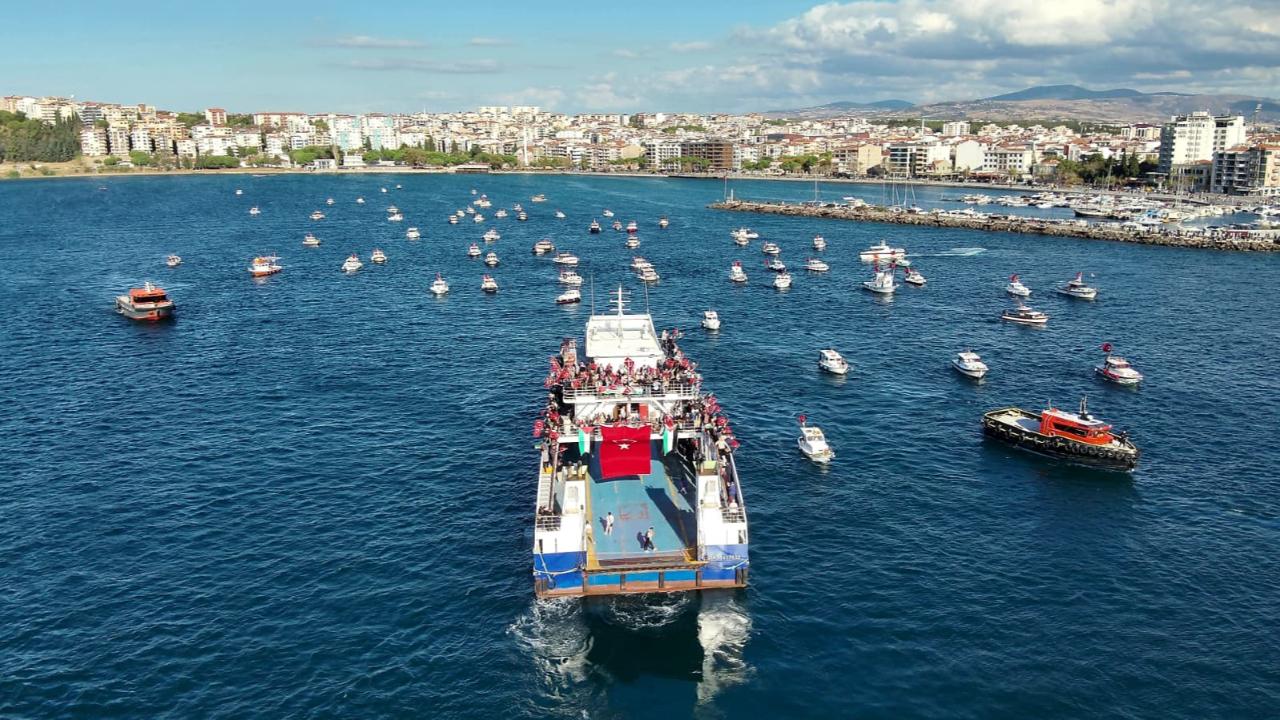 Çanakkale’den Gazze’ye Destek! Tekneler Denize Açıldı