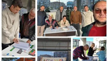 CHP Çanakkale Merkez İlçe, altın-gümüş madeni ÇED Olumlu kararına karşı sahadaydı