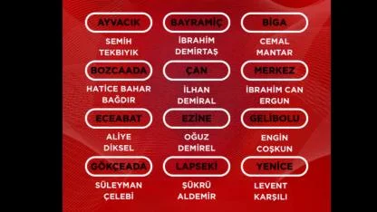 CHP'de ilçe başkanları belirlendi