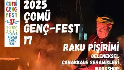 ÇOMÜ Genç Fest’te Geleneksel Çanakkale Seramikleri Workshop Etkinlikleri