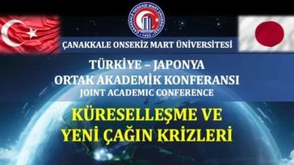 ÇOMÜ ve Japonya’dan “Küreselleşme” temalı konferans