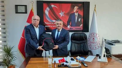 ÇTB Başkanı Abdullah Deniz’den Eğitime Destek Ziyareti