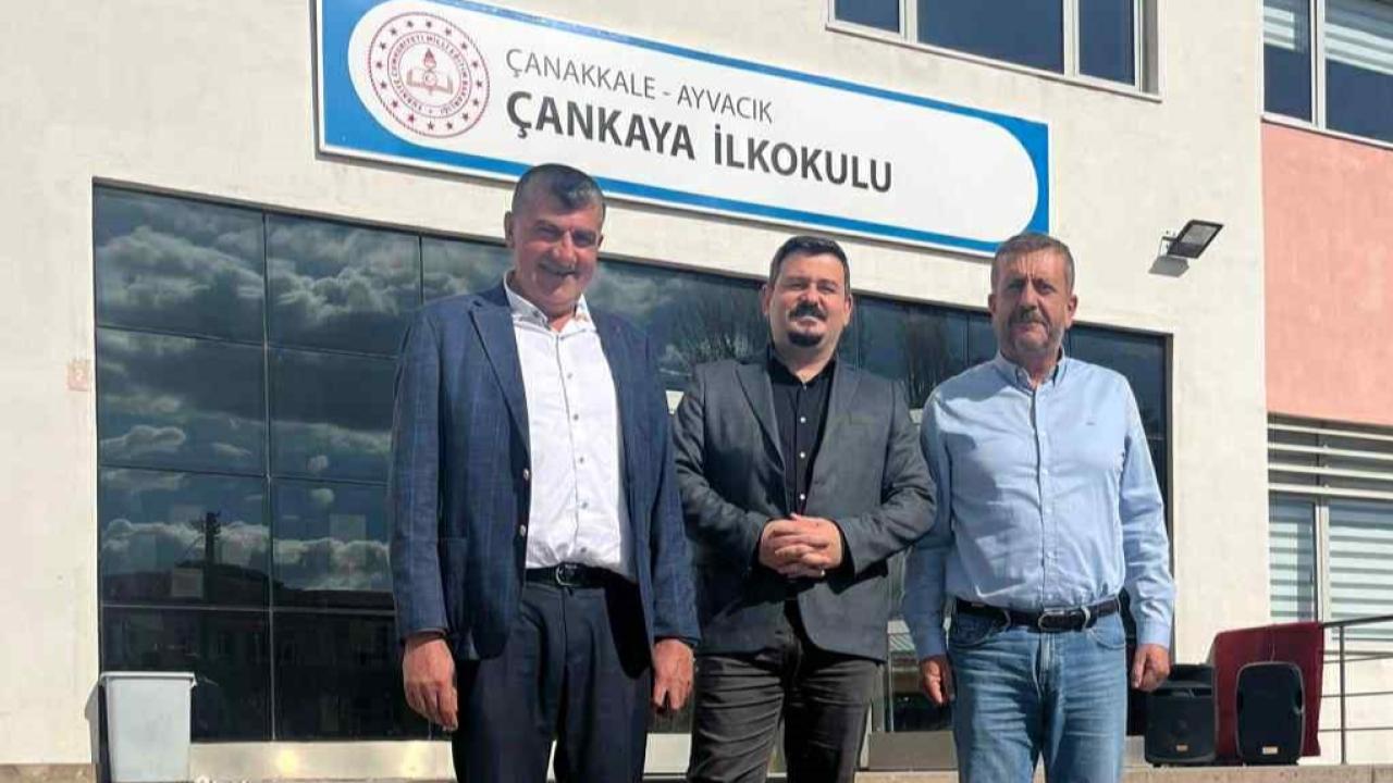 ÇTB ve TOBB’tan Ayvacıklı Öğrencilere Kırtasiye Desteği