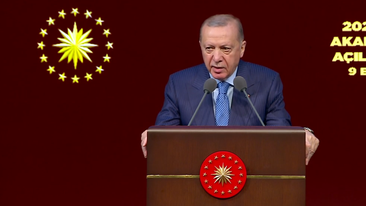 Cumhurbaşkanı Erdoğan, Yükseköğretim Açılış Töreninde/CANLI