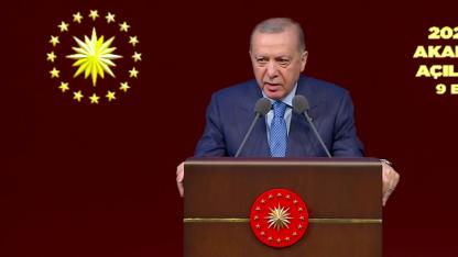 Cumhurbaşkanı Erdoğan, Yükseköğretim Açılış Töreninde/CANLI