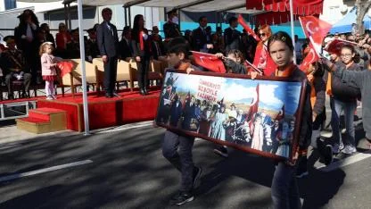 Cumhuriyet'in 102. yılı Gelibolu'da coşkuyla kutlandı