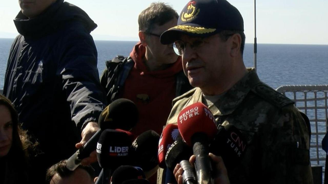 Deniz Kuvvetleri Komutanı Oramiral Tatlıoğlu: Rusya, Ukrayna Savaşı'nın bitmesinin ardından Karadeniz'deki bütün mayınları biz temizleyeceğiz