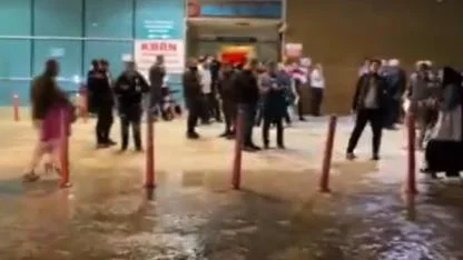 Deprem anı kamerada