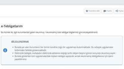 e-Devlet’ten yeni hizmet: Tüm e-tebligatlar tek ekranda