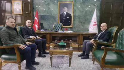Enver Demirci’den Kaymakam Nebioğlu’na Ziyaret