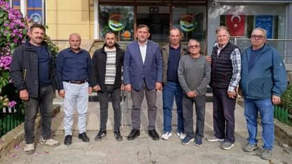 Gökçeada Muhtarlarından Başkan Atalay’a Destek Ziyareti