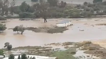 Gökçeada Sular Altında! Ev ve İş Yerleri Felç, Yollar Kapandı.