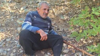 Hayvan otlatırken kayalıklardan düşen gazi kurtarıldı