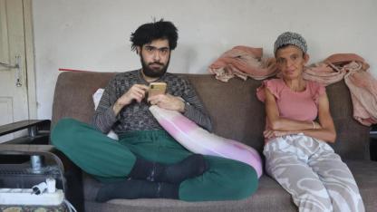 Kahramanmaraş depreminde her şeyini kaybeden genç 3 yıldır evden çıkmıyor